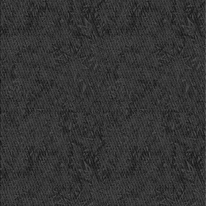 Patterned Black Novelty Rug, pat537
