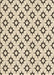 Patterned Wheat Beige Rug, pat538brn