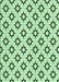 Machine Washable Transitional Mint Green Rug, wshpat538grn