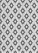 Patterned Platinum Gray Rug, pat538gry