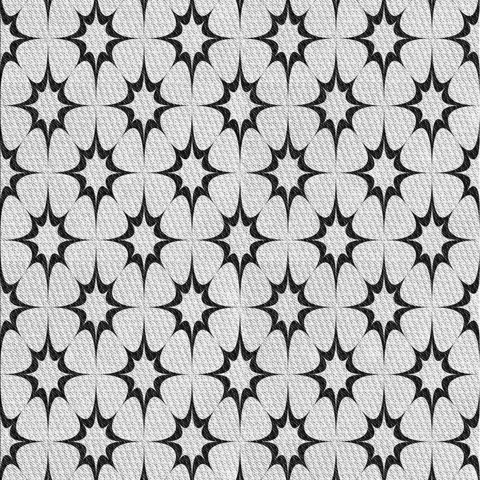 Patterned Platinum Gray Rug, pat538gry