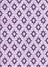 Patterned Purple Flower Purple Rug, pat538pur