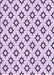 Machine Washable Transitional Purple Flower Purple Rug, wshpat538pur