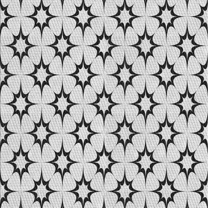 Patterned Off-White Novelty Rug, pat538