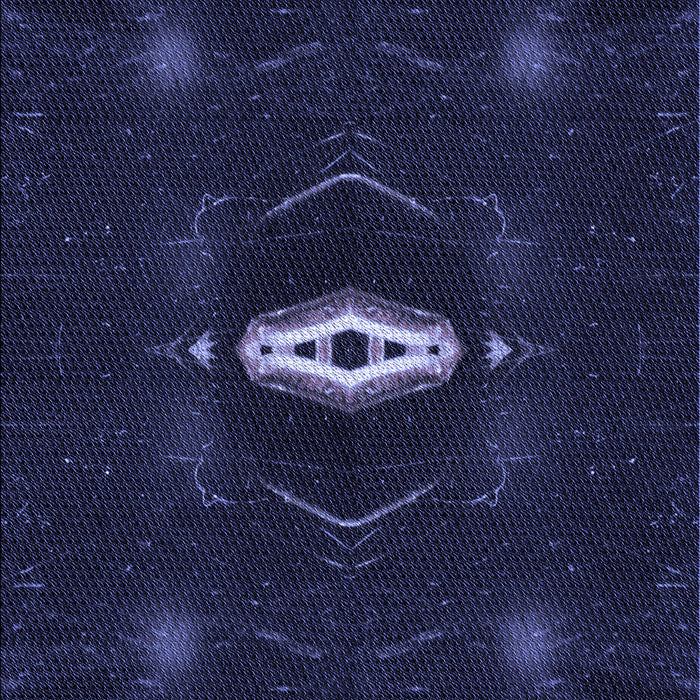 Machine Washable Transitional Deep Periwinkle Purple Rug, wshpat539blu