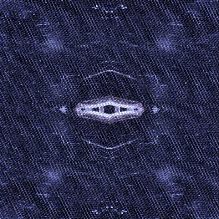 Round Machine Washable Transitional Deep Periwinkle Purple Rug, wshpat539blu