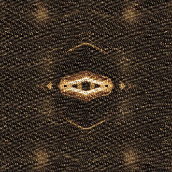 Patterned Midnight Gray Rug, pat539brn