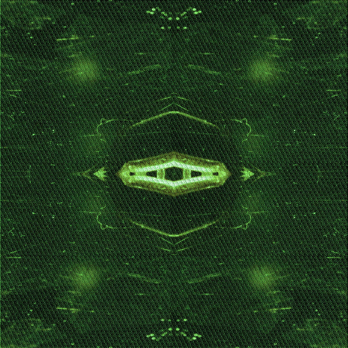 Round Machine Washable Transitional Green Rug, wshpat539grn