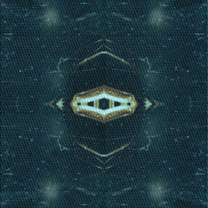 Machine Washable Transitional Teal Green Rug, wshpat539lblu