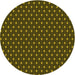 Square Patterned Dark Yellow Green Rug, pat54yw