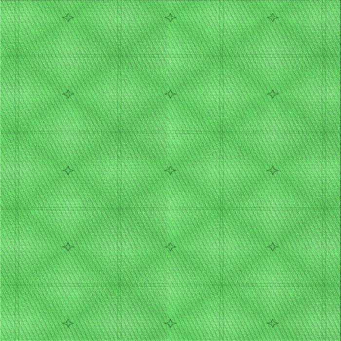 Round Machine Washable Transitional Neon Green Rug, wshpat540grn