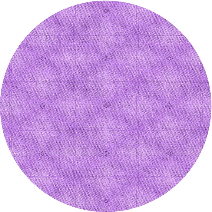Square Patterned Violet Purple Rug, pat540pur