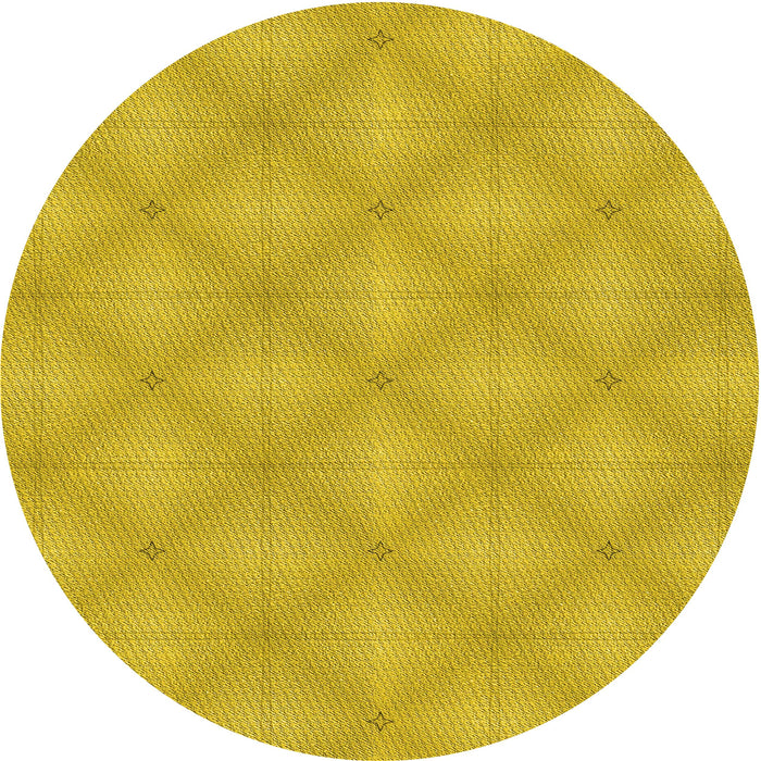 Square Machine Washable Transitional Orange Gold Rug in a Living Room, wshpat540yw