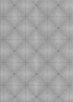 Patterned Platinum Silver Gray Novelty Rug, pat540