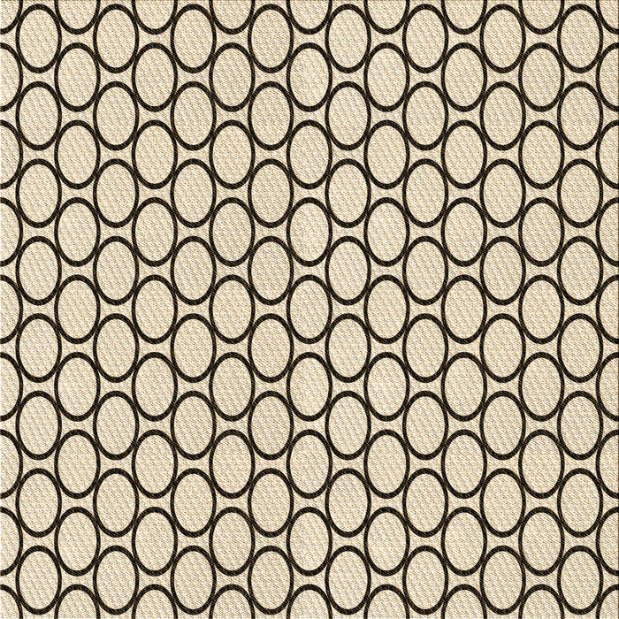 Round Machine Washable Transitional Wheat Beige Rug, wshpat541brn