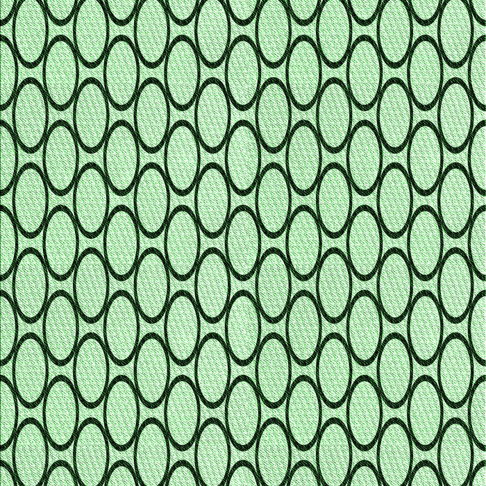 Machine Washable Transitional Mint Green Rug, wshpat541grn