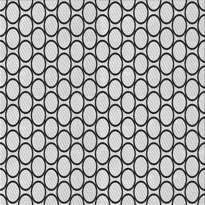 Round Machine Washable Transitional Ash Gray Rug, wshpat541gry