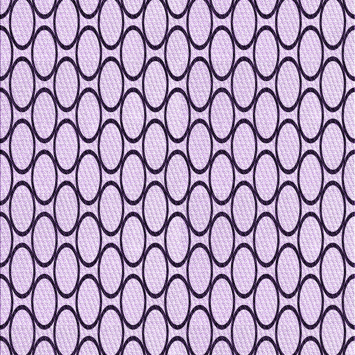 Patterned French Lilac Purple Rug, pat541pur