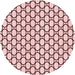 Square Machine Washable Transitional Light Rose Pink Rug in a Living Room, wshpat541rd