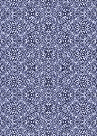 Machine Washable Transitional Blue Rug, wshpat542blu