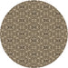 Square Machine Washable Transitional Chocolate Brown Rug in a Living Room, wshpat542brn