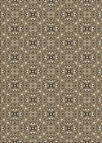 Machine Washable Transitional Chocolate Brown Rug, wshpat542brn