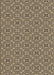 Machine Washable Transitional Chocolate Brown Rug, wshpat542brn