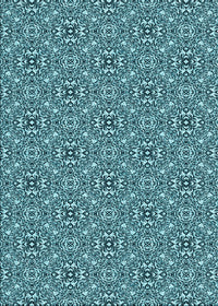 Machine Washable Transitional Medium Teal Green Rug, wshpat542lblu