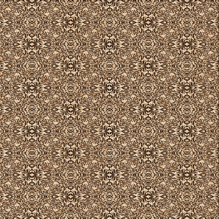 Round Machine Washable Transitional Bakers Brown Rug, wshpat542org