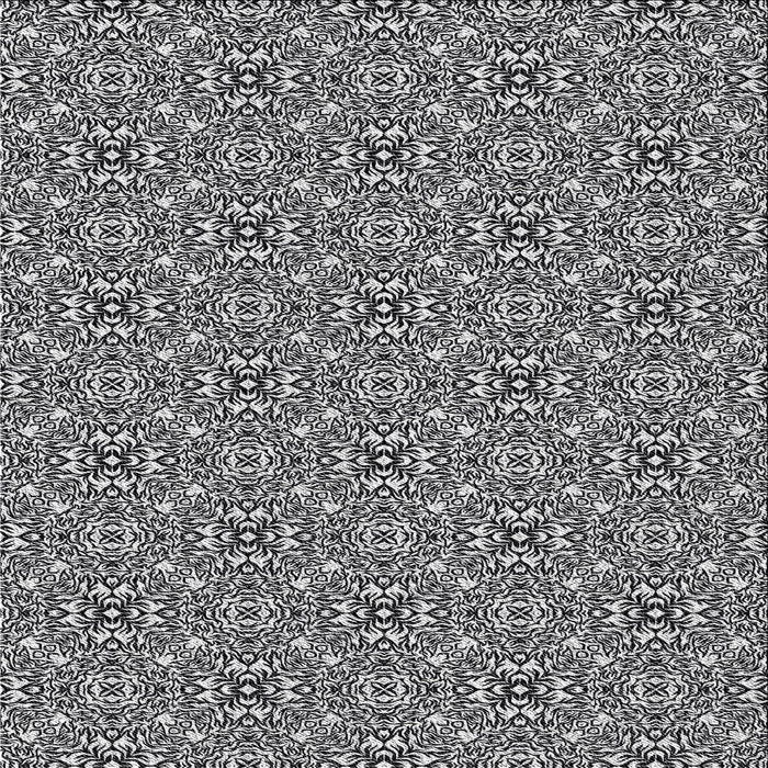 Sideview of Machine Washable Transitional Charcoal Black Rug, wshpat542