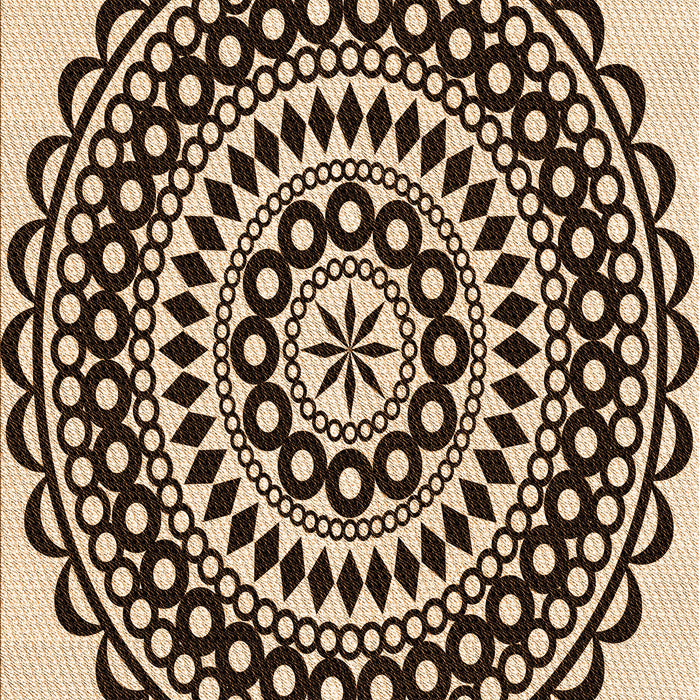 Machine Washable Transitional Deep Peach Orange Rug, wshpat543org