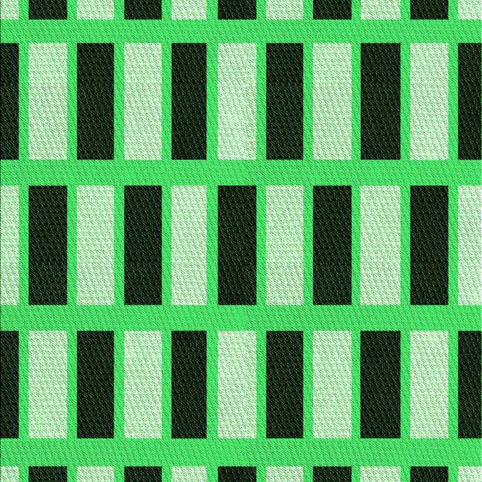 Machine Washable Transitional Green Rug, wshpat544grn