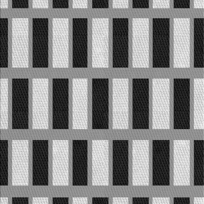 Machine Washable Transitional Silver Gray Rug, wshpat544gry