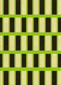 Machine Washable Transitional Green Yellow Green Rug, wshpat544yw