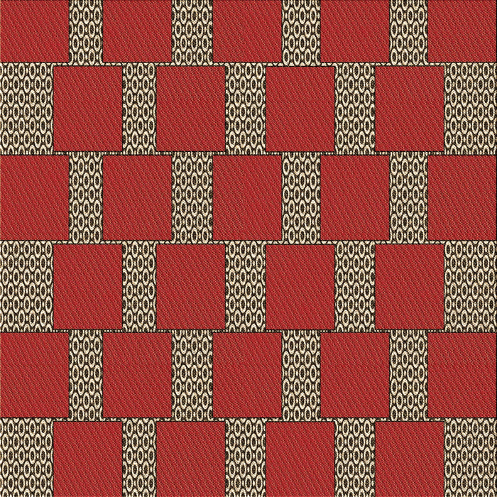 Round Machine Washable Transitional Red Rug, wshpat545brn