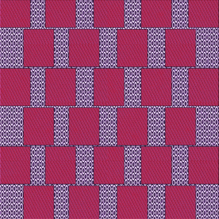 Round Machine Washable Transitional Raspberry Red Rug, wshpat545pur