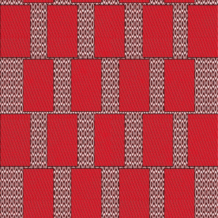 Machine Washable Transitional Indian Red Rug, wshpat545rd