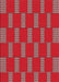 Patterned Red Rug, pat545rd