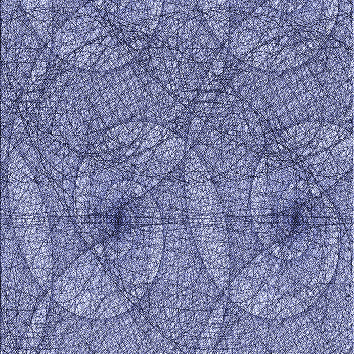 Patterned Deep Periwinkle Purple Rug, pat547blu