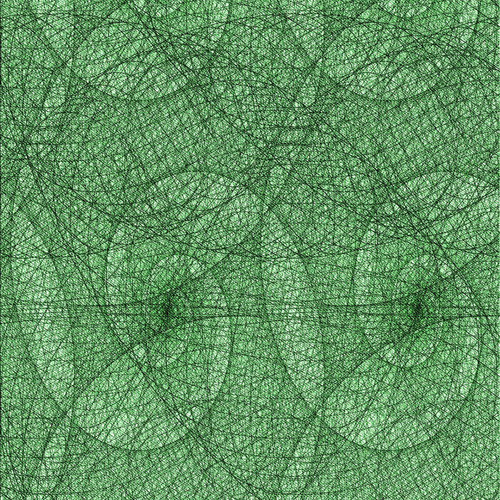 Patterned Green Rug, pat547grn