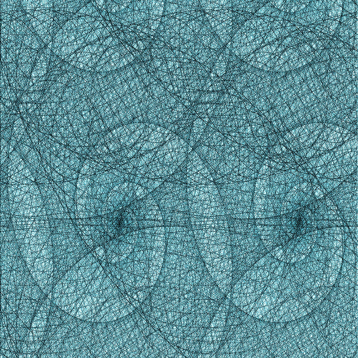 Patterned Teal Green Rug, pat547lblu