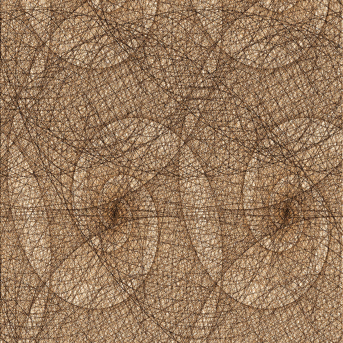 Patterned Saddle Brown Rug, pat547org