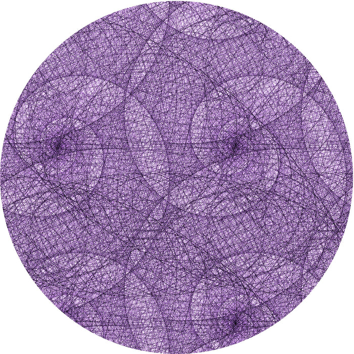 Square Patterned Bright Lilac Purple Rug, pat547pur