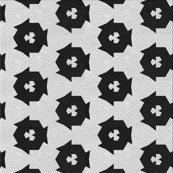 Sideview of Machine Washable Transitional Platinum Gray Rug, wshpat548