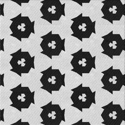 Square Patterned Platinum Gray Novelty Rug, pat548