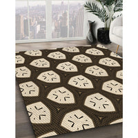 Patterned Red Rug, pat549brn