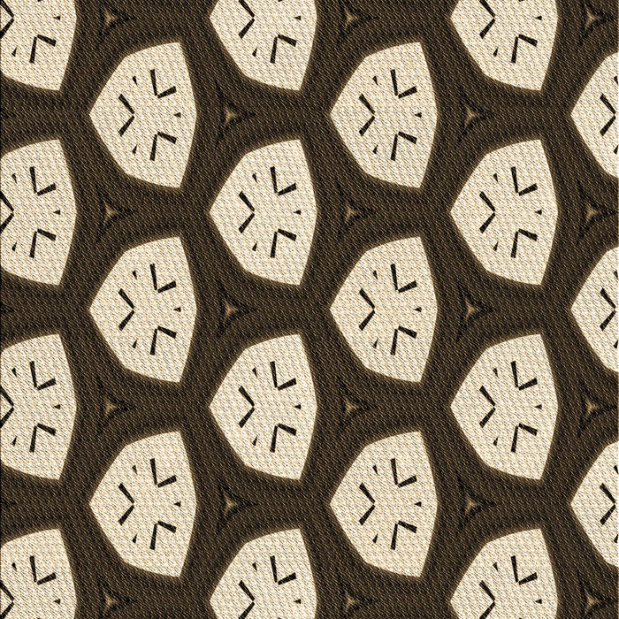 Patterned Red Rug, pat549brn