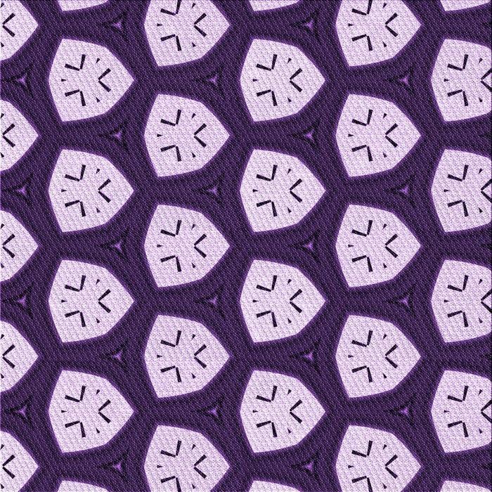 Round Patterned Mauve Purple Rug, pat549pur