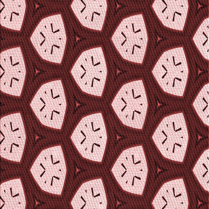 Patterned Pastel Pink Rug, pat549rd