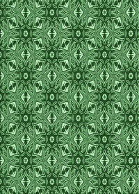Machine Washable Transitional Deep Emerald Green Rug, wshpat550grn